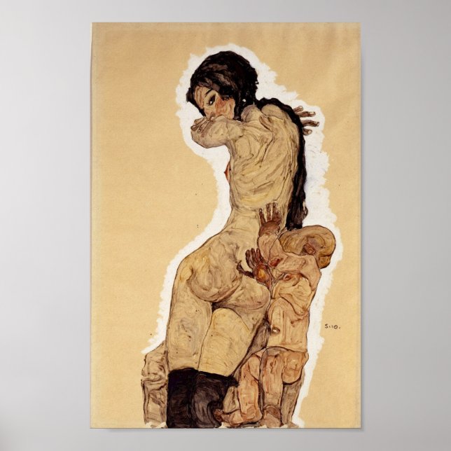POSTER EGON SCHIELE (Devant)