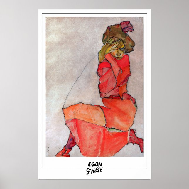 Poster Egon Schiele Art #412 (Devant)