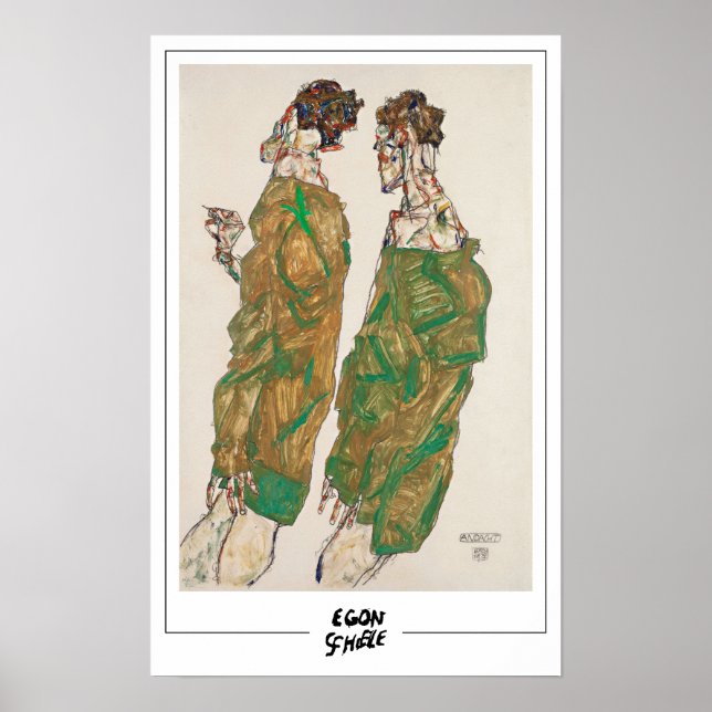 Poster Egon Schiele Art #421 (Devant)