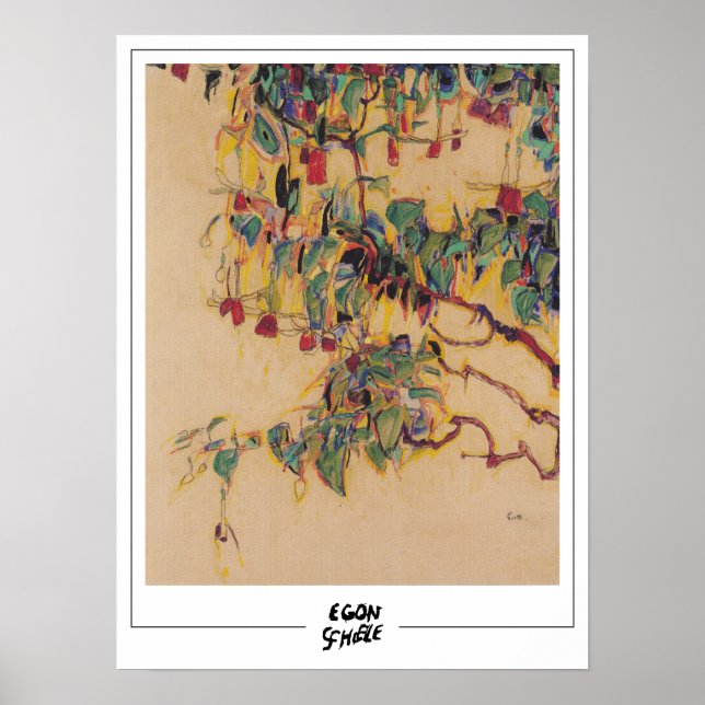 Poster Egon Schiele Art #522-2 (Devant)