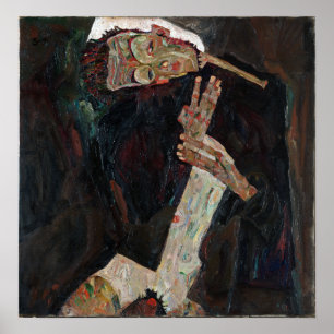 Poster Egon Schiele Le Lyriciste
