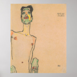 Poster Egon Schiele mime van osen