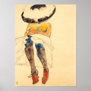 Poster Egon Schiele Reproduction