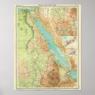 Poster Egypt and the Nile