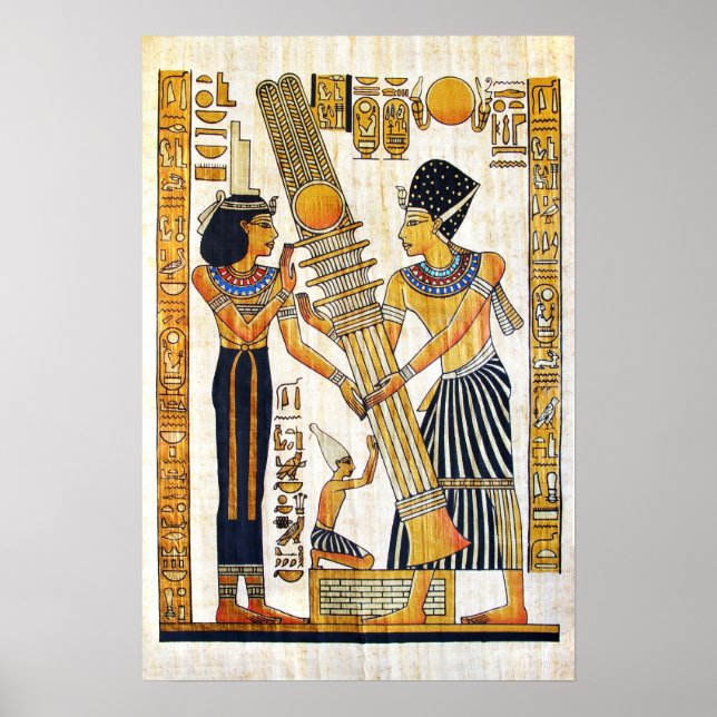 Poster Égypte ancienne 1 (Devant)