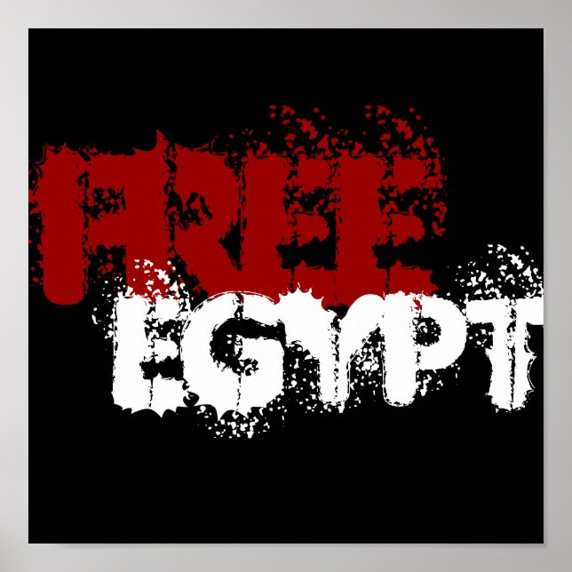 POSTER EGYPTE LIBRE (Devant)