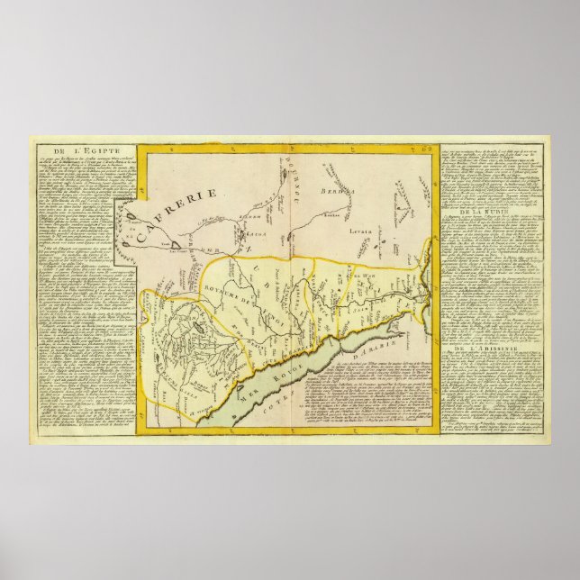Poster Égypte, Soudan (Devant)