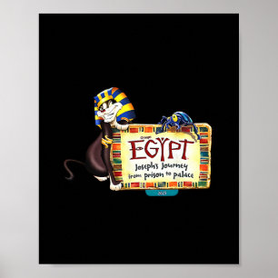 Poster Égypte Vbs 2025 Le voyage de Joseph Vbs Dieu Chrét