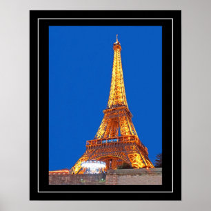 Poster-Eiffelturm 16 Zoll x 20 Zoll Poster