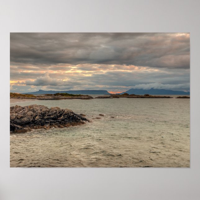 Poster Eigg et rhum (Devant)