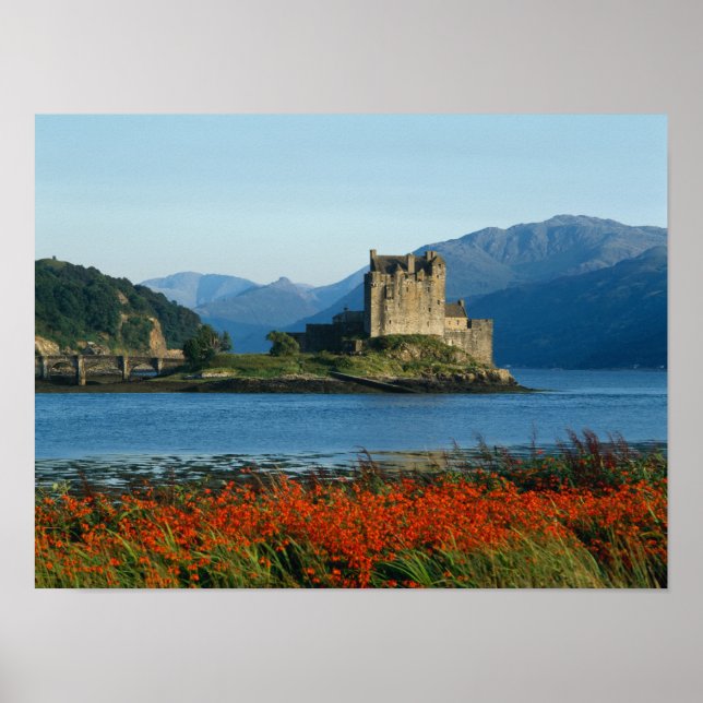 Poster Eilean Donan Castle, Highlands, Écosse 3 (Devant)