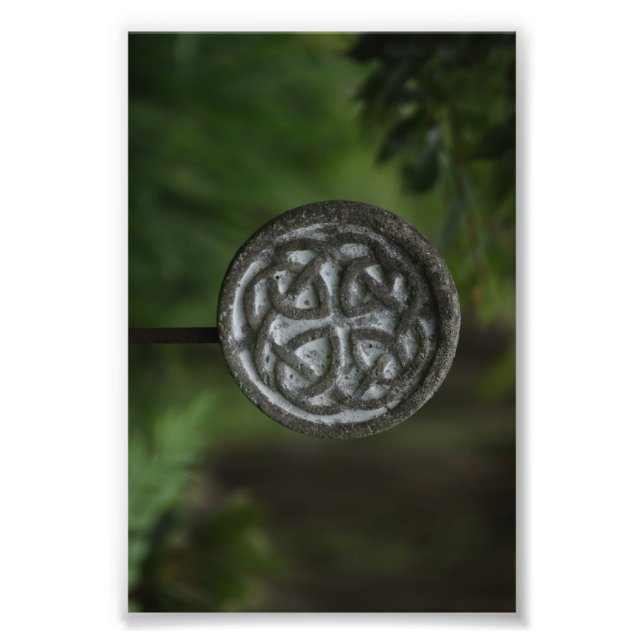 Poster eines alten irischen Symbols (Vorne)