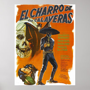 Poster El Charro De Las Calaveras