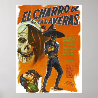 Poster El Charro De Las Calaveras