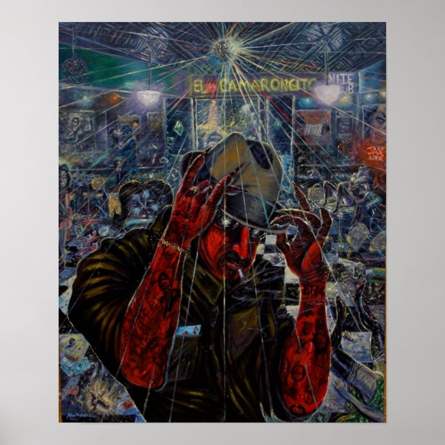 Poster-''El Diablito''c'07 von Adan Hernandez Poster (Vorne)