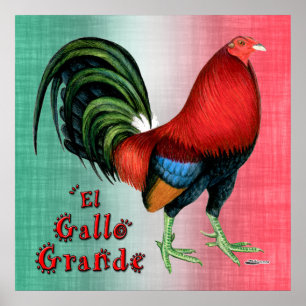 Poster El Gallo Grande