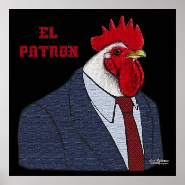 Poster El Gallo Patron (Devant)