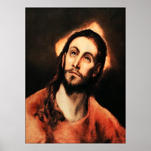 Poster El Greco Jesus Christ (Devant)