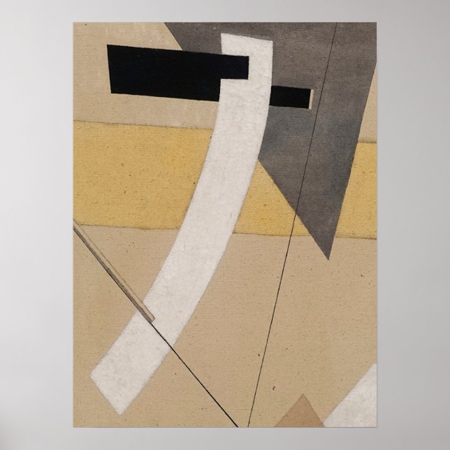 Poster El Lissitzky Proun 12E (Devant)