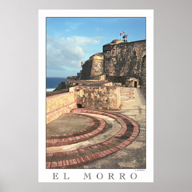 poster EL MORRO Porto Rico (Devant)