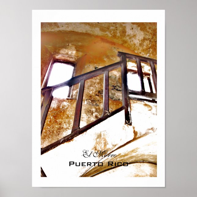 Poster El Morro, Porto Rico - PR1 (Devant)