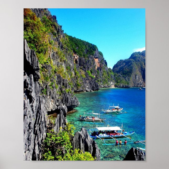 Poster El Nido à Palawan (Devant)