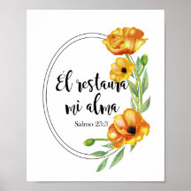 El restaura mi alma Póster
