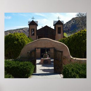 Poster El Santuario de Chimayó, Nouveau-Mexique