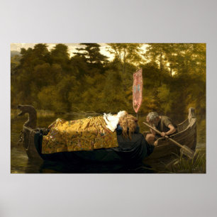 Poster Elaine par Sophie Anderson