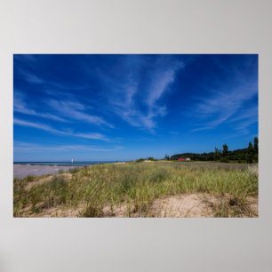 Poster Elberta Beach, Michigan
