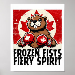 Poster Elbows Up Canada Tarifs de contrepartie canadiens
