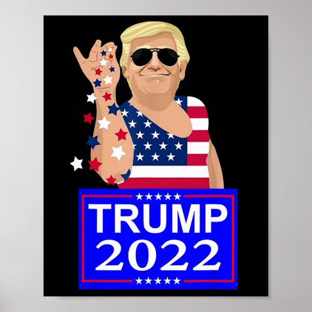 Poster Élection Trump 4 Ever  (Devant)