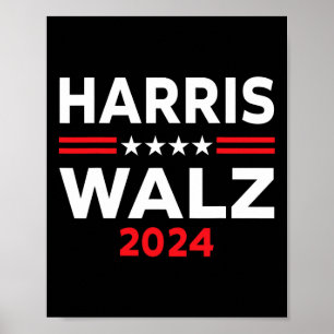 Poster Élection Wheimer 2024 Kamala Harris Tim Waltz 2024