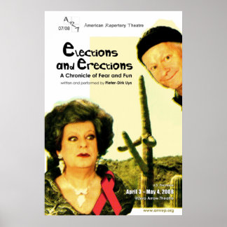 POSTER ÉLECTIONS ET ÉRECTIONS