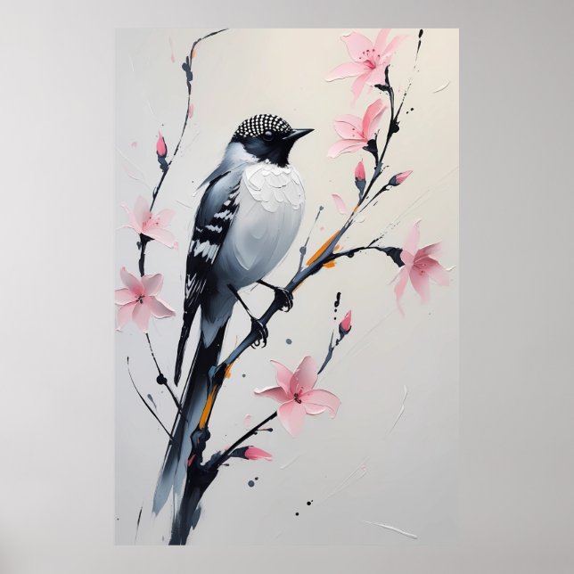 Poster Élégance en douceur (Devant)