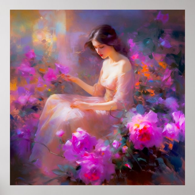 Poster Élégance sensuelle (Devant)