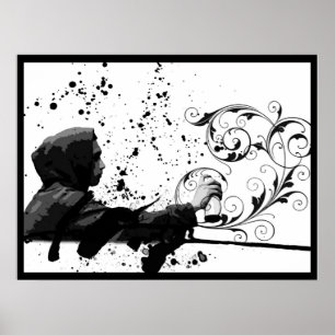 Poster Élégance urbaine