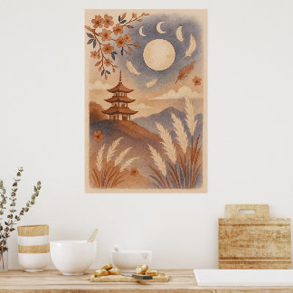Poster Elegant Japanese Wall Art – Traditional