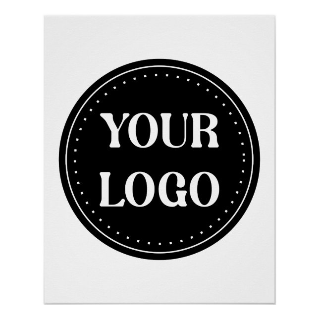 Poster élégant, moderne, raffiné et éditable. (Devant)