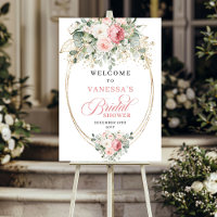 Élégant rose floral or minimal boho mariage