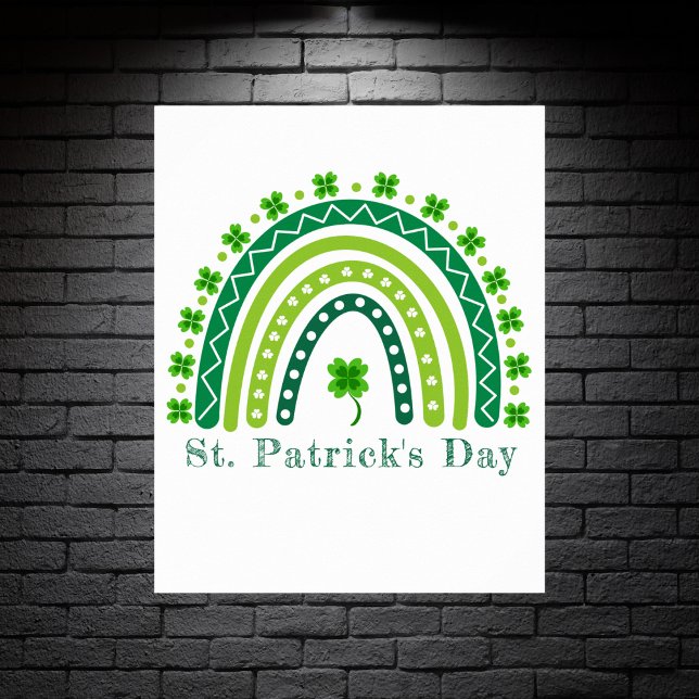 Poster Élégante fête de la Saint Patrick (Elegant St. Patrick's Day Party Poster
)