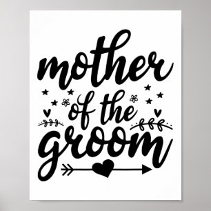 Poster Élégante Mère Du Mariage De La Chambre Mariage Mam