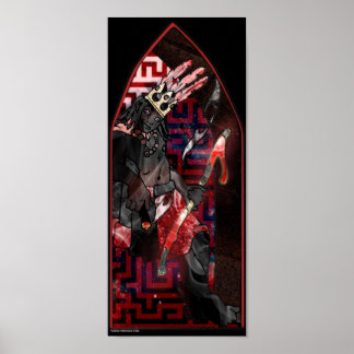 Poster Elegua à la porte