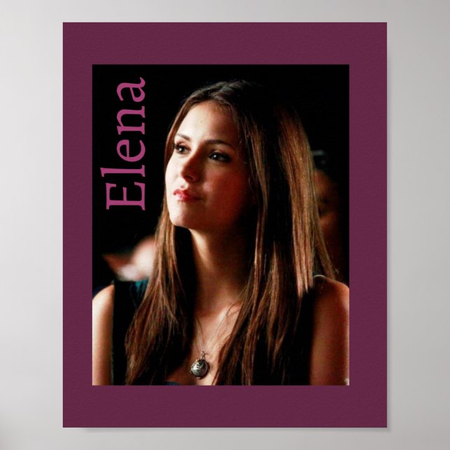Poster Elena Gilbert (Devant)