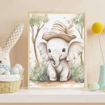 Éléphant de bébé mignon