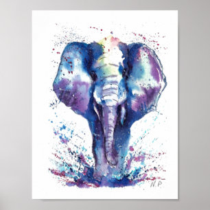 Poster Elephant Kids art