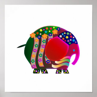 Poster Elephant le célébrateur : Fête du Parti