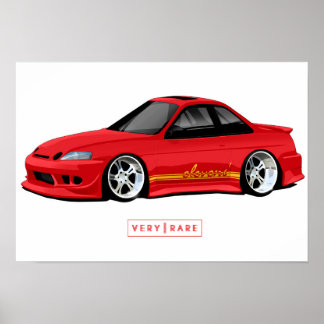 Poster Elevens' Paint & Fibre Lexus SC300