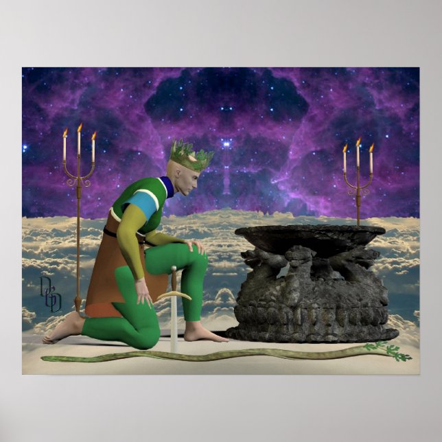 Poster Elf King (Devant)