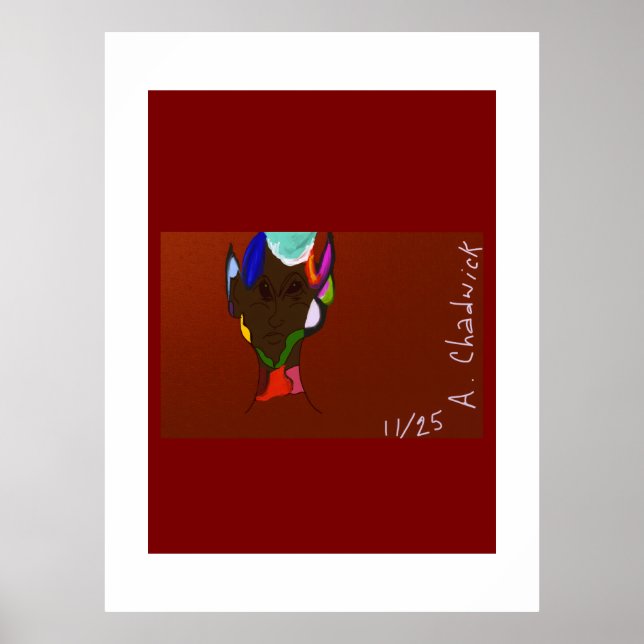 Poster Elf Map Art  (Devant)